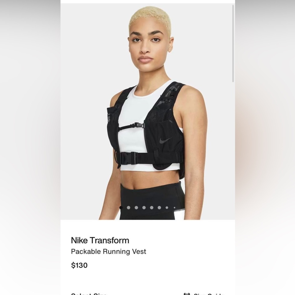 Nike running vest